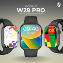 W29 PRO - MICROWEAR| FUNÇÃO DOIS GESTOS, 1G DE MEMÓRIA E CAPINHA DE BRINDE.