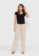 Calça Flare Bege Claro