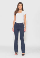 Calça Flair Azul Cintura Alta