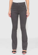 Calça Flair Chumbo Cintura Alta