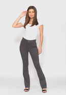 Calça Flair Chumbo Cintura Alta