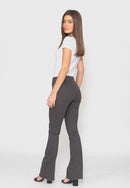 Calça Flair Chumbo Cintura Alta