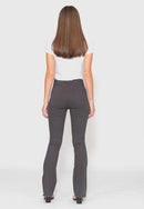 Calça Flair Chumbo Cintura Alta