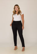 Calça com Elástico no Cós Preto