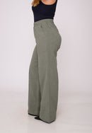 Calça com Cintura Elástica Army