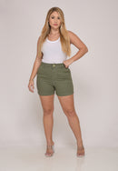 Shorts Cintura Média Aspen Green