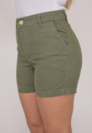 Shorts Cintura Média Aspen Green
