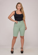 Bermuda Sarja Lycra Green