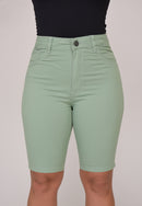 Bermuda Sarja Lycra Green