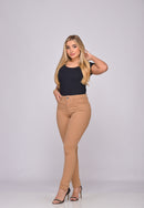 Calça Sarja Lycra Caki