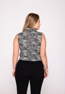 Colete Feminino Assimetrico