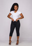 Calça Capri Preto