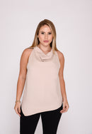Blusa Feminina Gola Boba Aveia