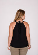 Blusa Feminina Gola Boba Preto