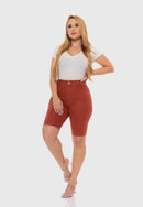 Bermuda Sarja Lycra Terra