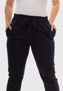 Calça Moletom em Algodão Preto