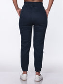 Calça de Sarja com Lycra Azul