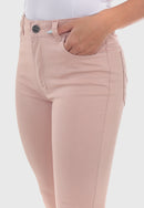 Calça Sarja Lycra Nude