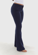 Calça Flare Azul Marinho