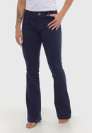 Calça Flare Azul Marinho