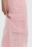 Calça  Moletom em Algodão Quartzo Rosa