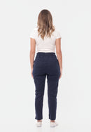 Calça Sarja com Lycra Azul Marinho