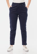 Calça Sarja com Lycra Azul Marinho