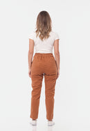 Calça Sarja com Lycra Caramelo