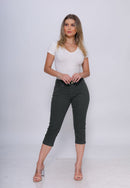 Calça Capri Verde