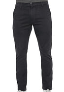 Calça Slim em Sarja Elastano Cinza